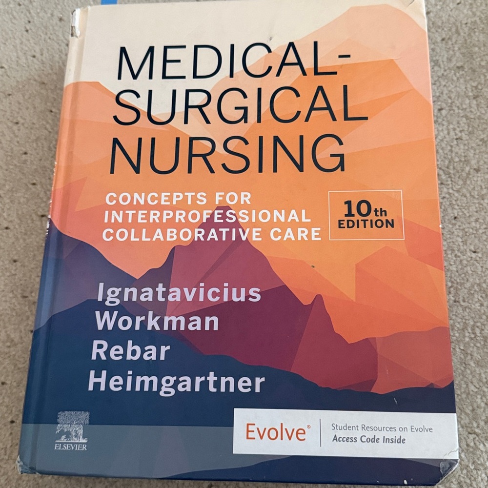 Medical-Surgical Nursing Textbook 10th Edition